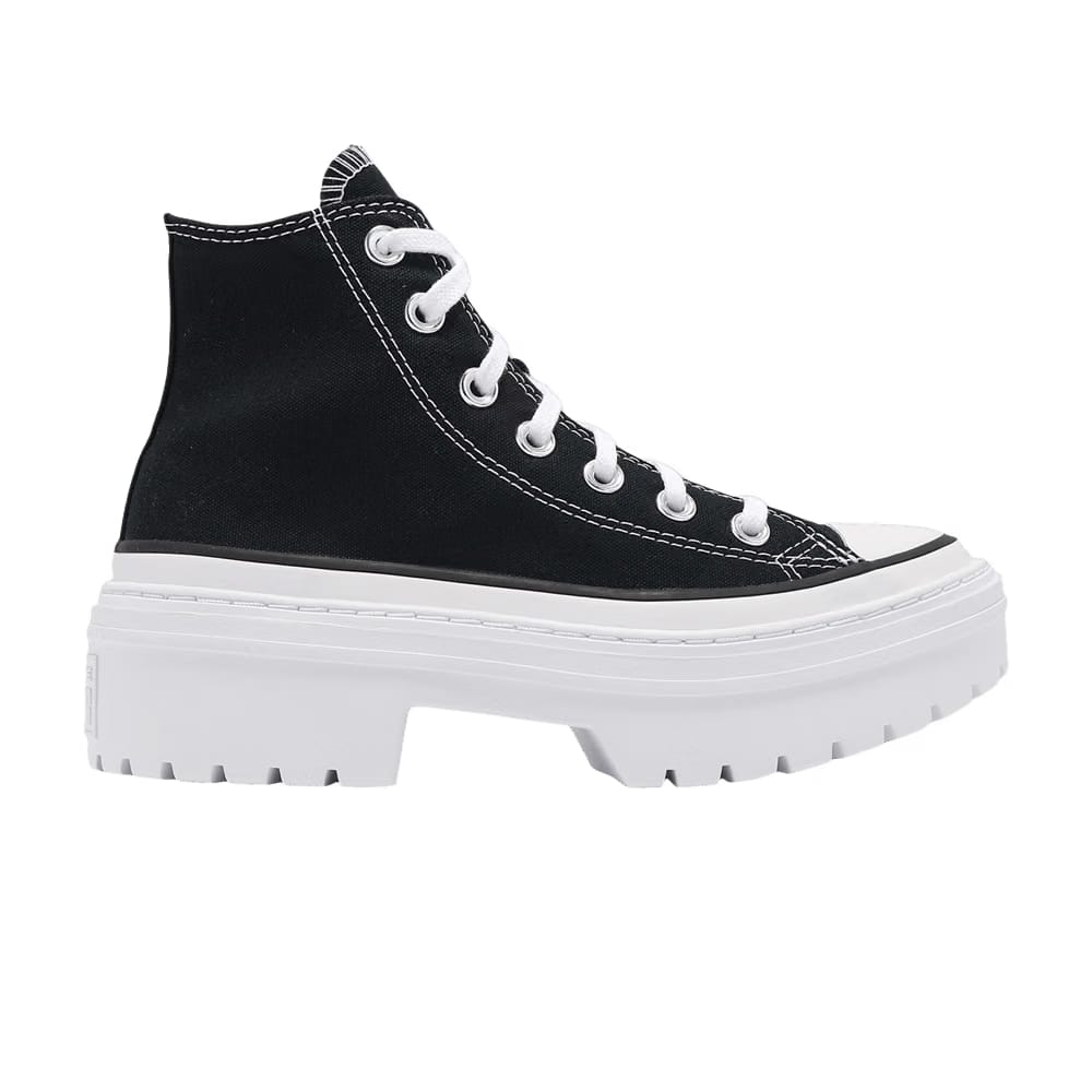 Wmns Chuck Taylor All Star Lugged Heel Platform High 'Black White'