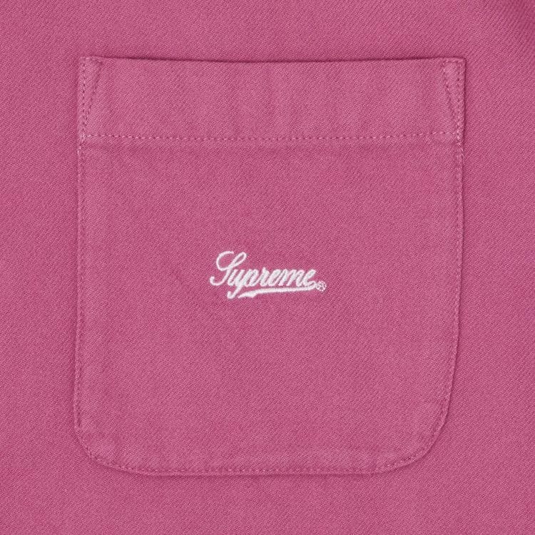 Supreme Flannel Shirt Fuchsia
