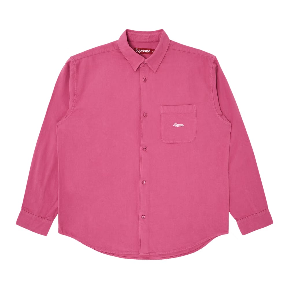 Supreme Flannel Shirt Fuchsia