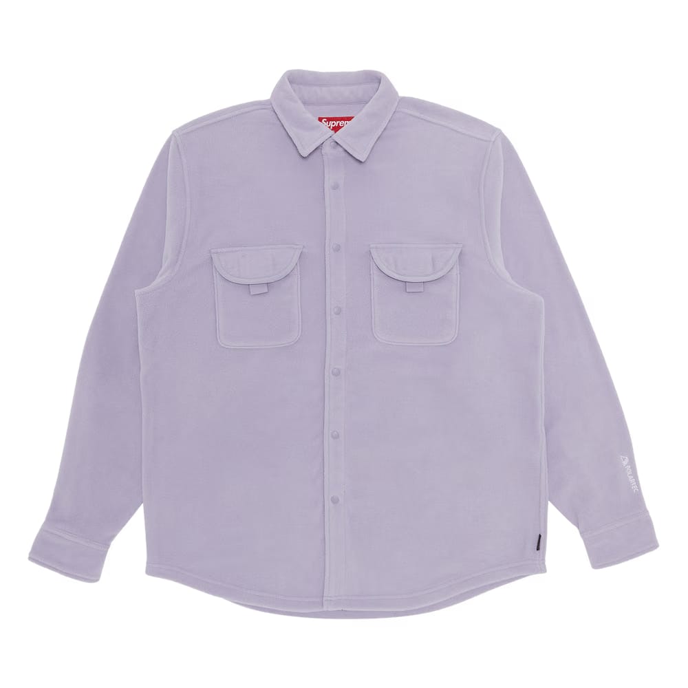 Supreme Polartec Shirt Lilac