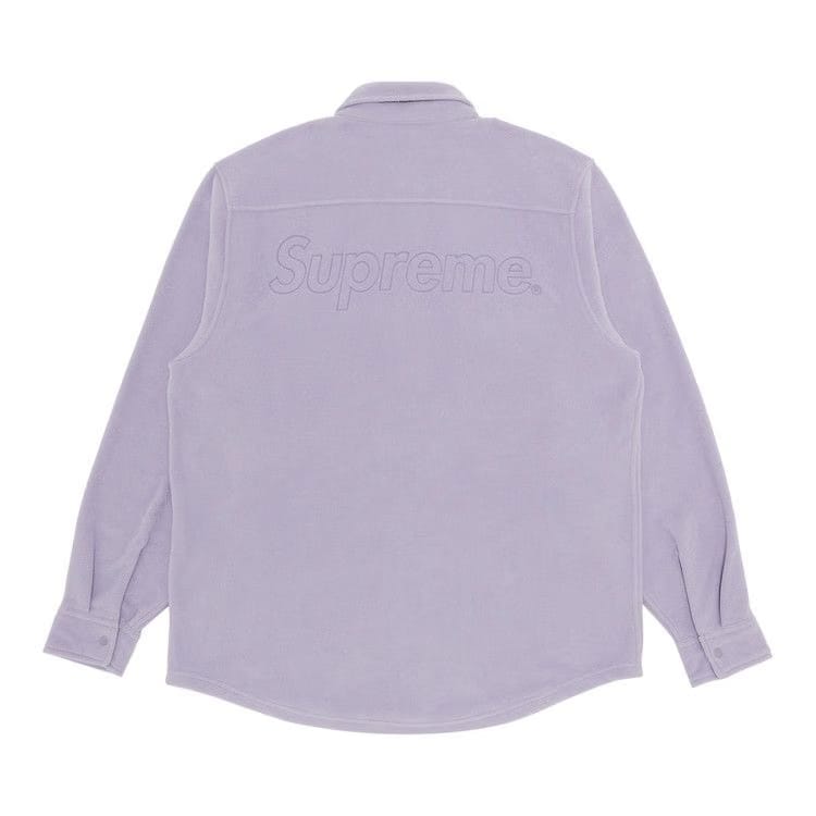 Supreme Polartec Shirt Lilac