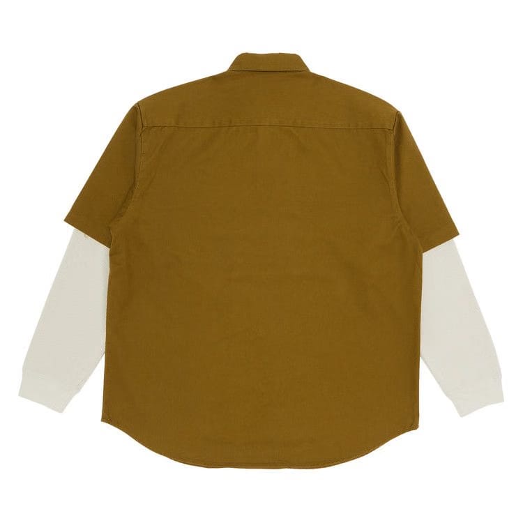 Supreme Thermal Sleeve Work Shirt Olive