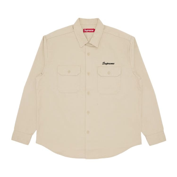 Supreme Our Lady Work Shirt Khaki