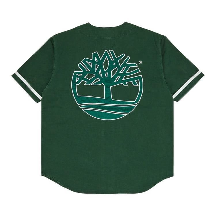 Supreme x Timberland Baseball Jersey Green