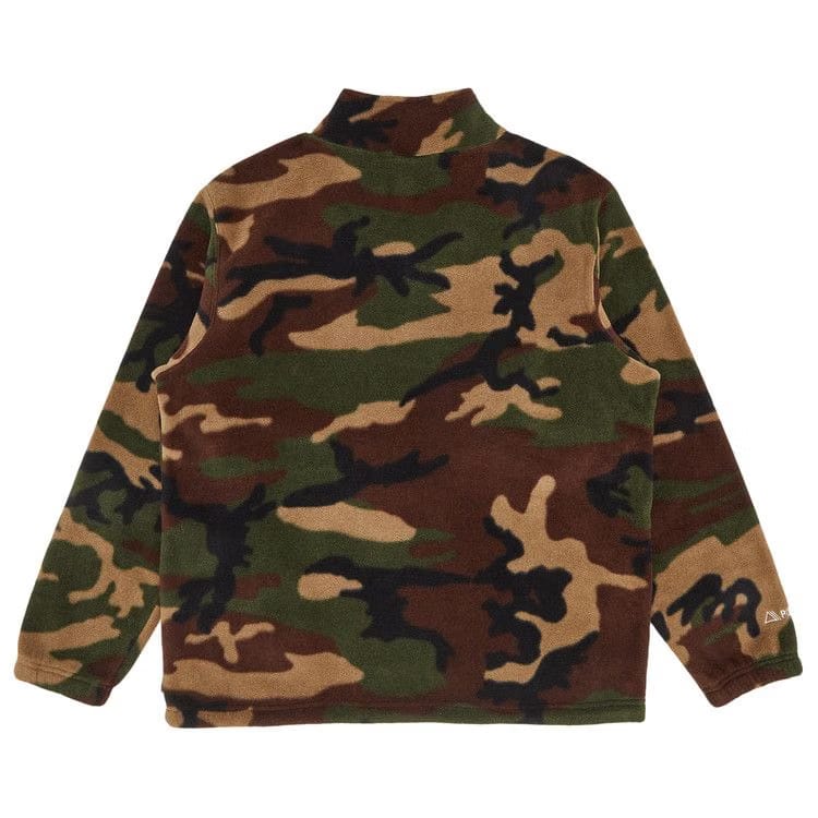 Supreme x Polartec Mock Neck Pullover Woodland Camo