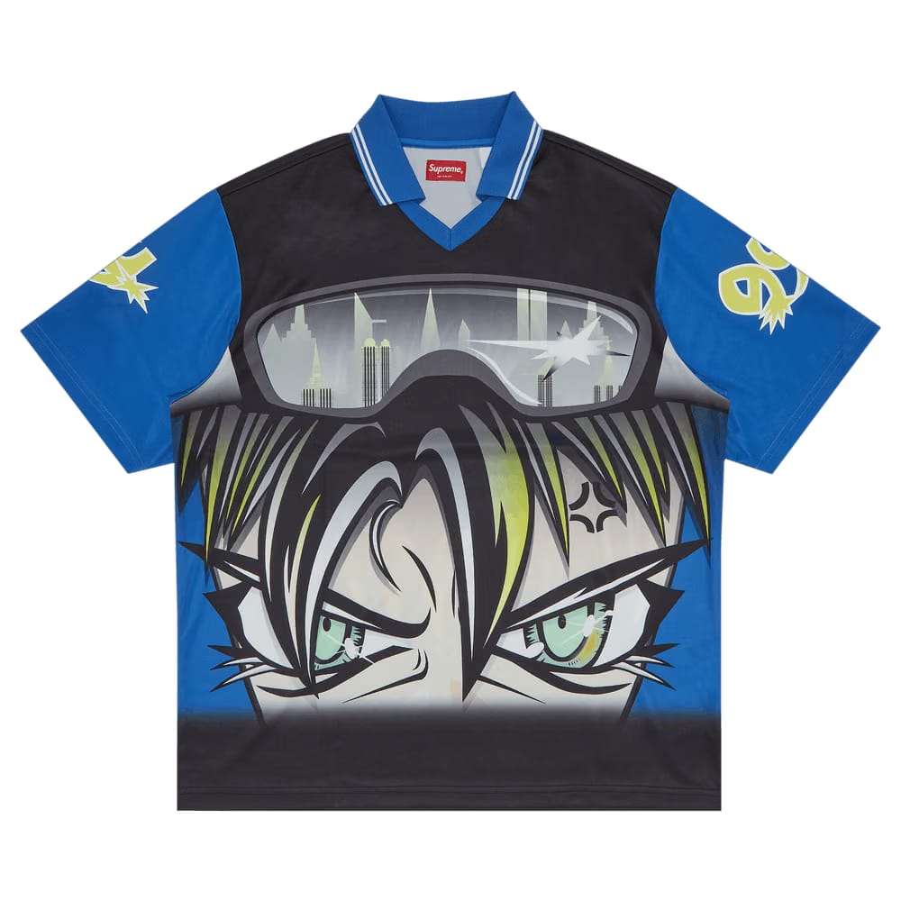 Supreme Character Soccer Jersey Blue