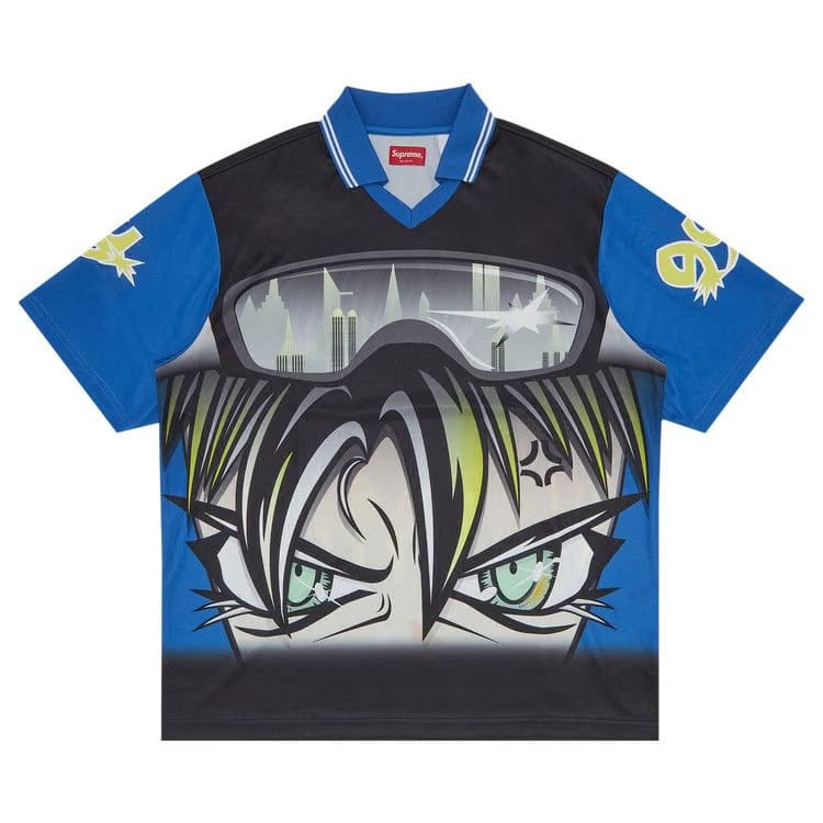 Supreme Character Soccer Jersey Blue