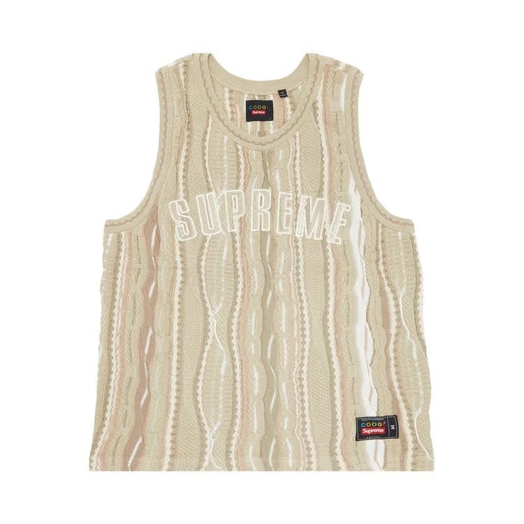 Supreme x Coogi Basketball Jersey Tan