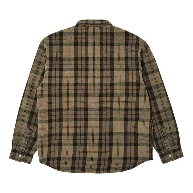 Supreme Quilted Flannel Snap Shirt Black