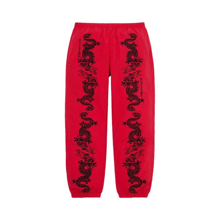 Supreme Dragon Track Pant Red