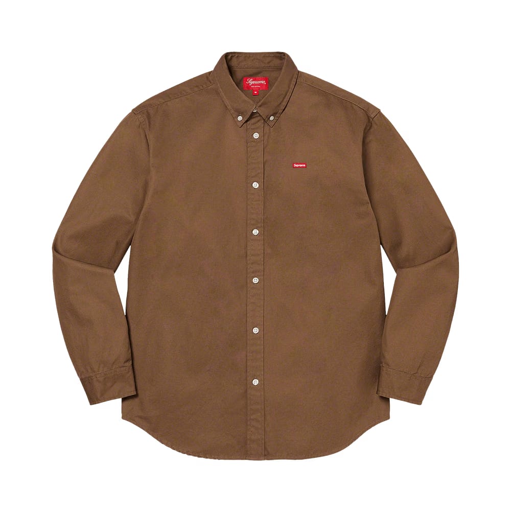Supreme Small Box Shirt Brown