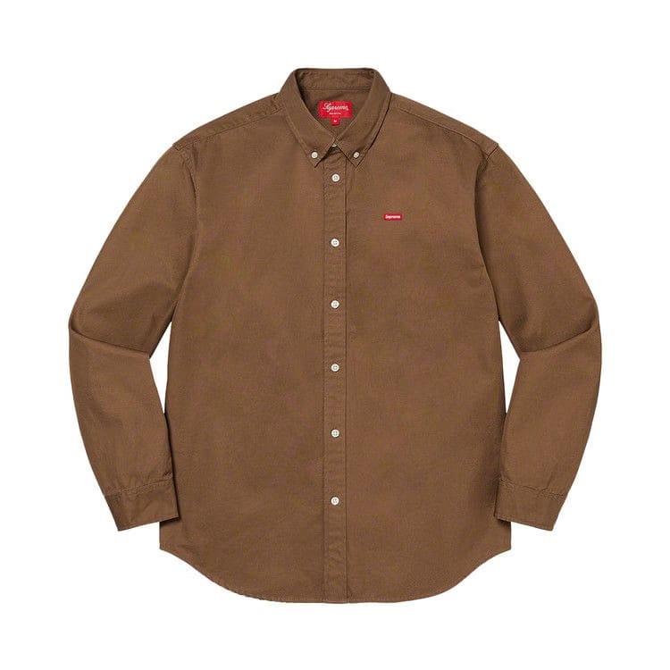 Supreme Small Box Shirt Brown