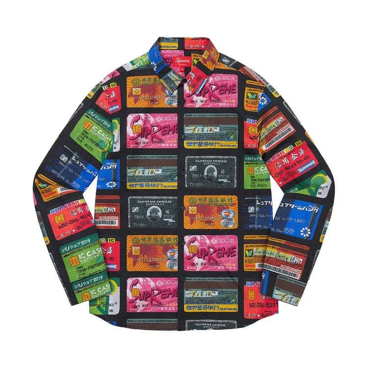 Supreme Credit Cards Shirt Multicolor