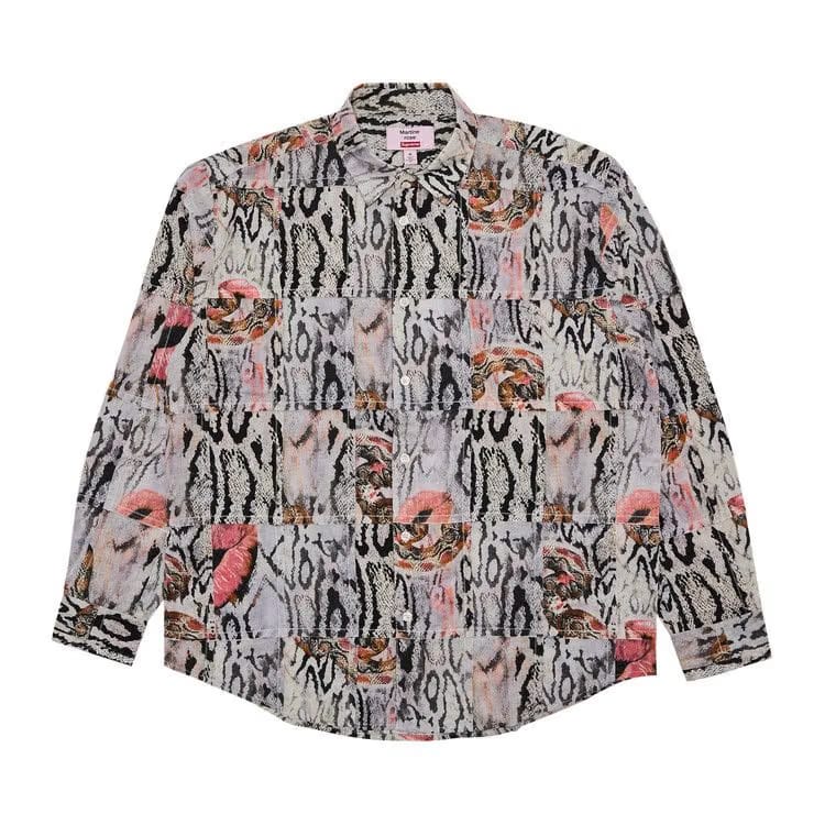Supreme x Martine Rose Patchwork Shirt Multicolor