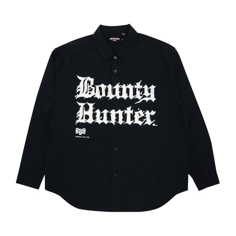 Supreme x Bounty Hunter Ripstop Shirt Black