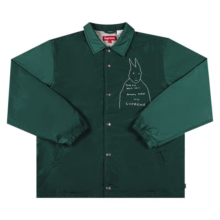 Supreme Gummo Coaches Jacket Dark Green