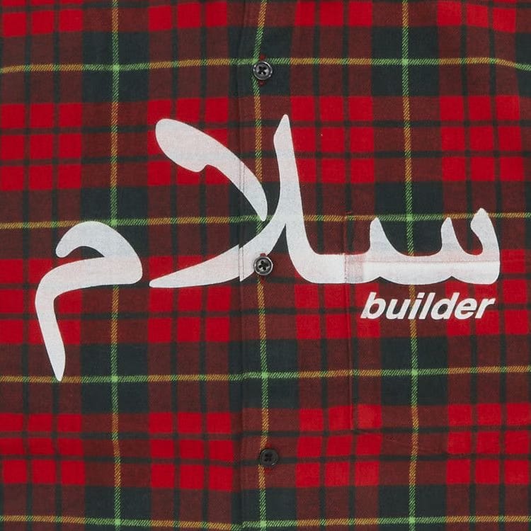 Supreme x UNDERCOVER Shorts-Sleeve Flannel Shirt Red Plaid