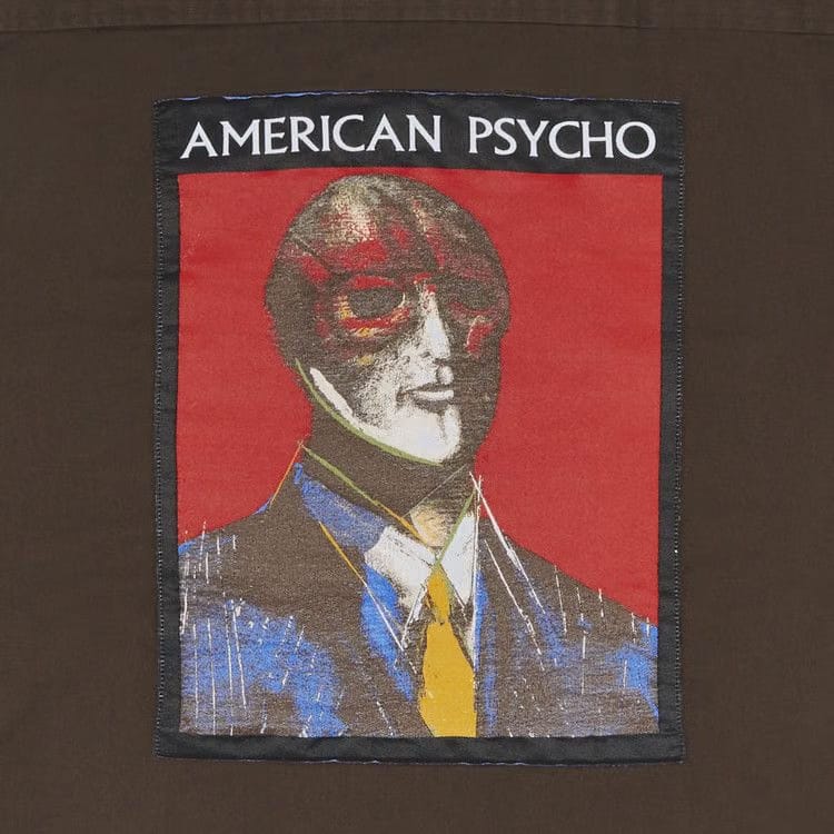 Supreme American Psycho Work Shirt Brown