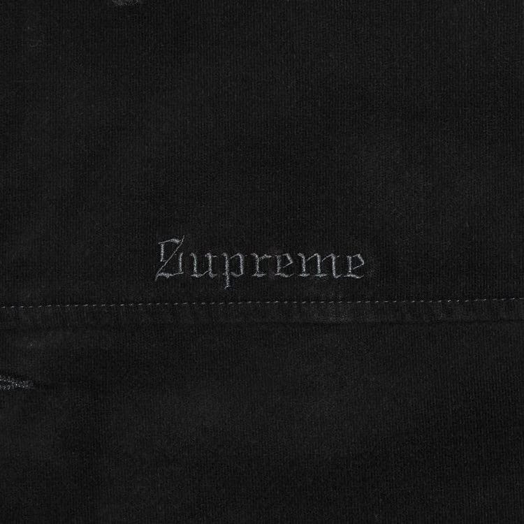 Supreme Kindermann Uncut Corduroy Car Coat Black