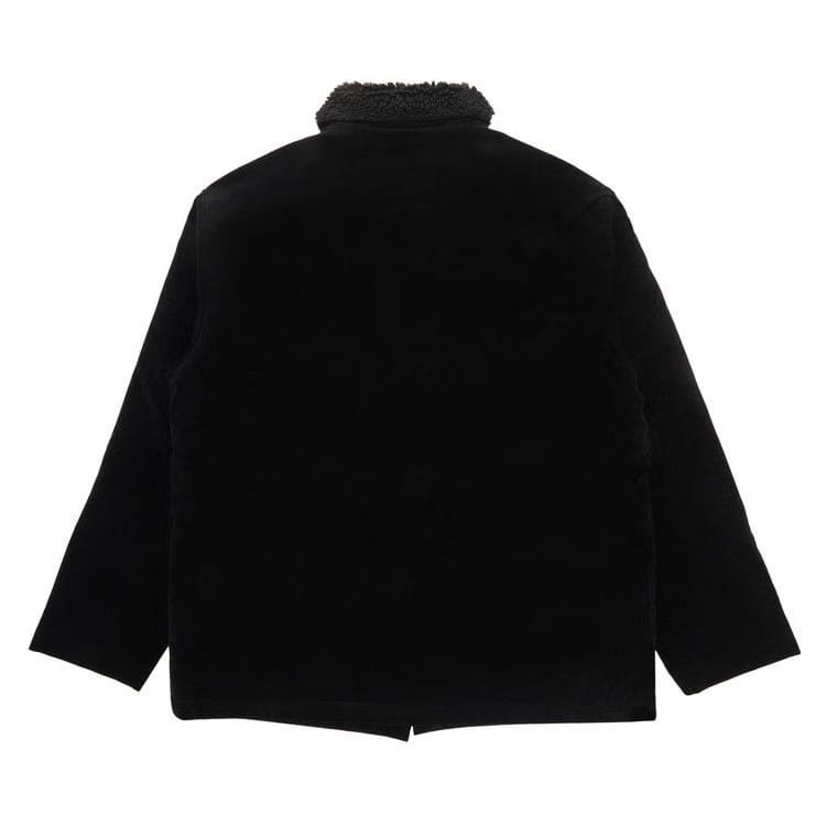 Supreme Kindermann Uncut Corduroy Car Coat Black