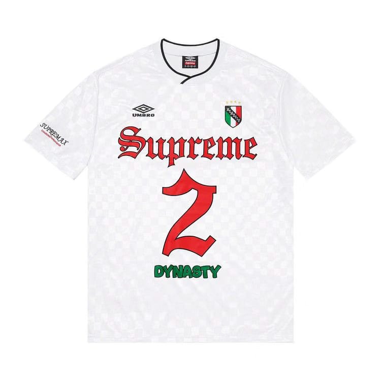 Supreme x Umbro Soccer Jersey White