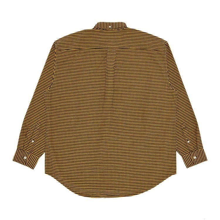 Supreme Loose Fit Flannel Oxford Shirt Yellow Plaid