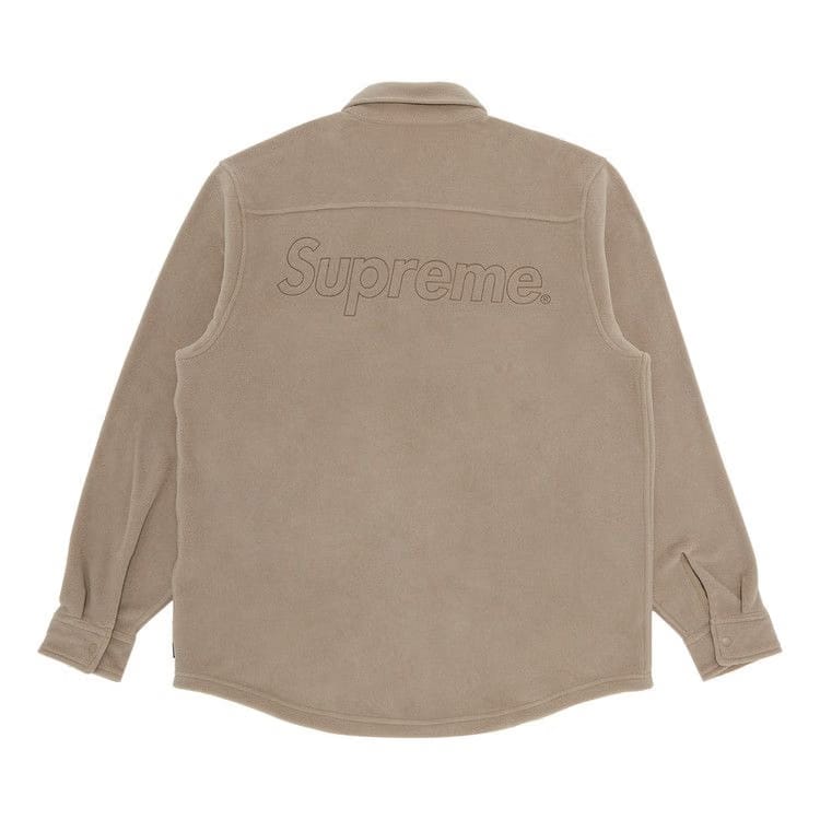 Supreme Polartec Shirt Tan