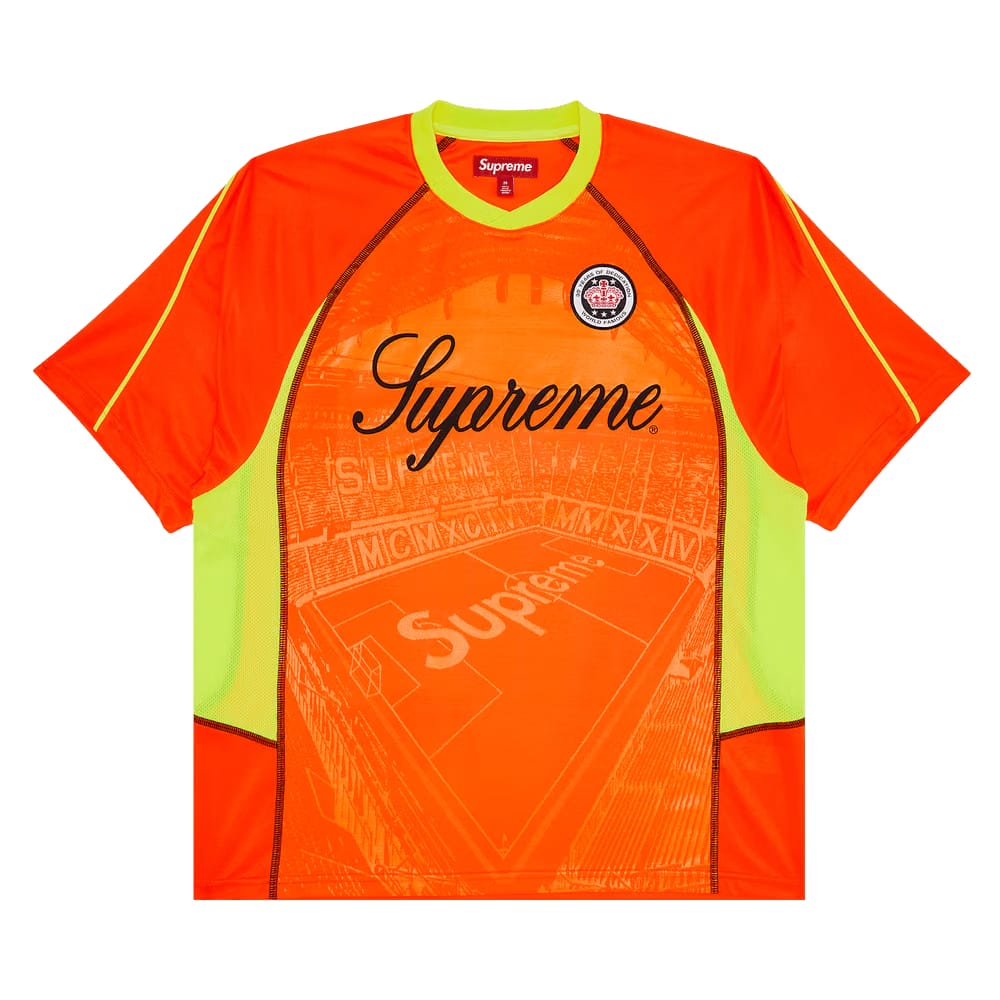 Supreme Jacquard Soccer Jersey Orange