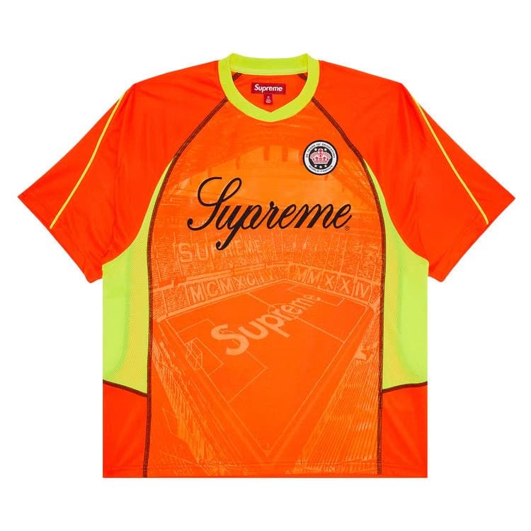 Supreme Jacquard Soccer Jersey Orange