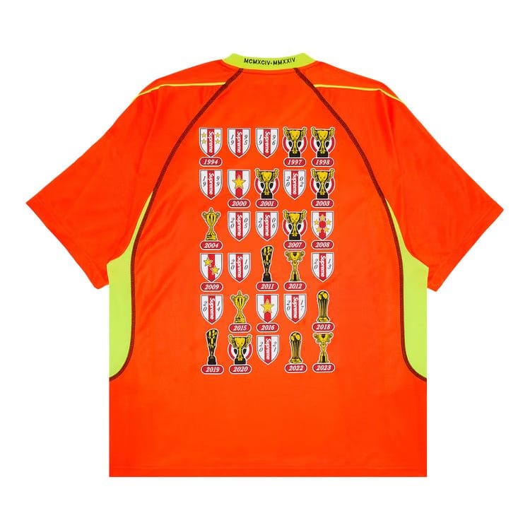 Supreme Jacquard Soccer Jersey Orange