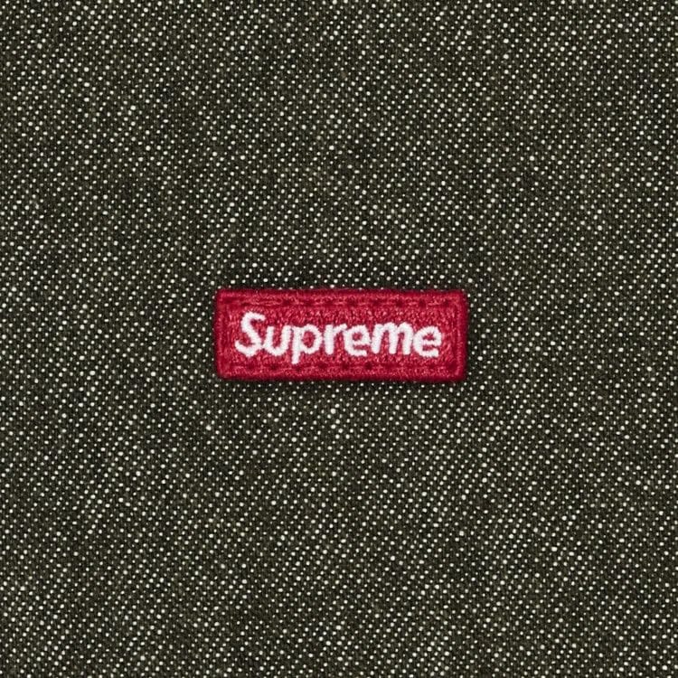 Supreme Small Box Denim Shirt Olive