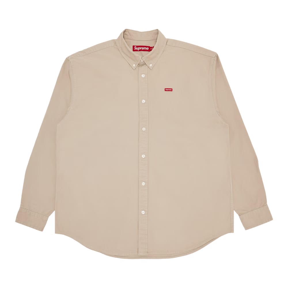 Supreme Small Box Shirt Light Tan