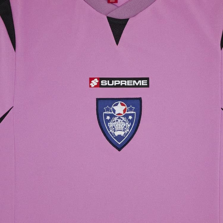 Supreme Crest Soccer Jersey Pink