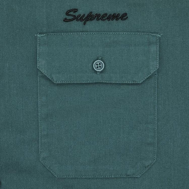 Supreme Our Lady Work Shirt Work Green