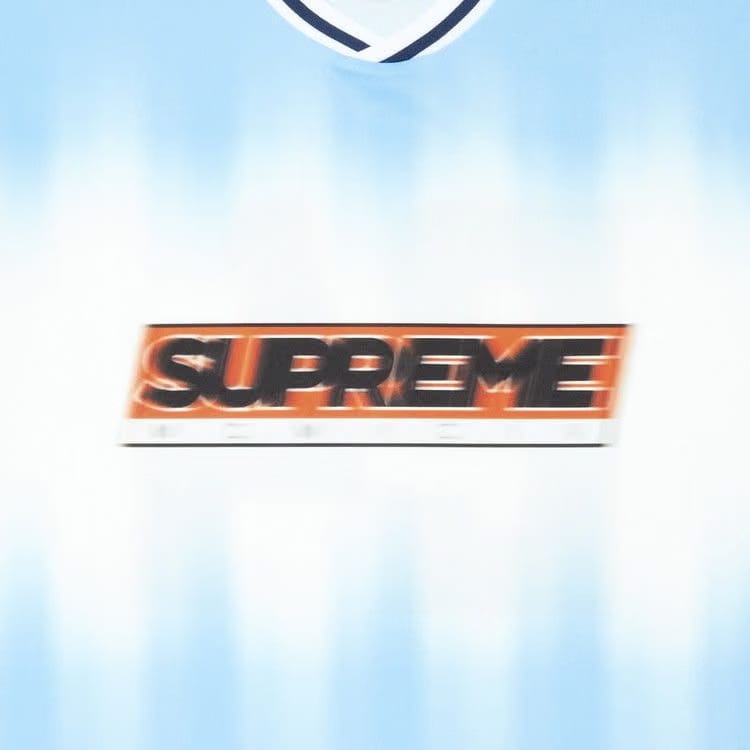 Supreme Blur Soccer Jersey Blue