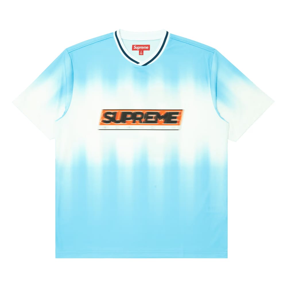 Supreme Blur Soccer Jersey Blue