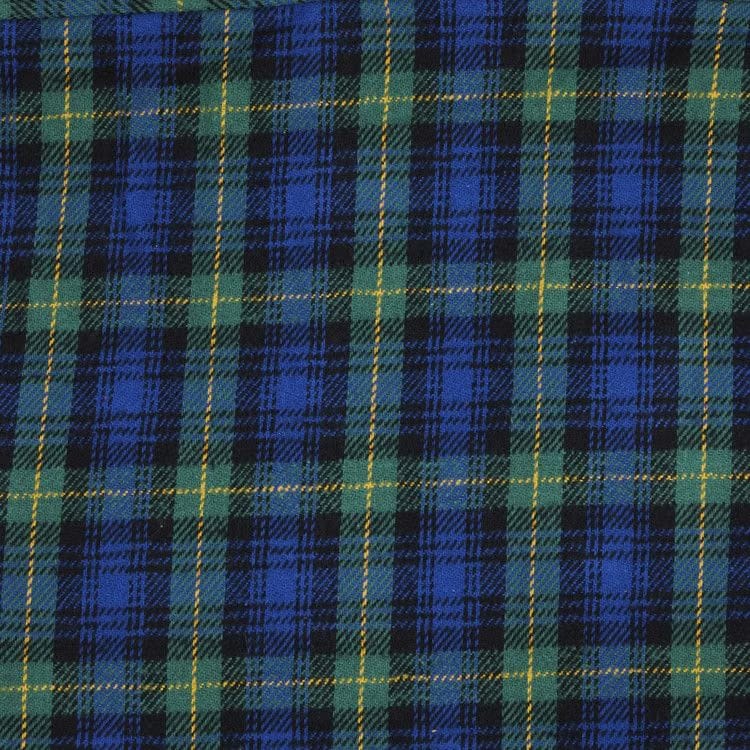 Supreme Tartan Flannel Hooded Shirt Blue