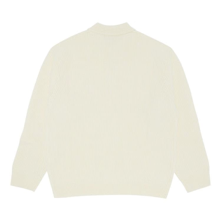 Supreme Small Box Polo Sweater Ivory