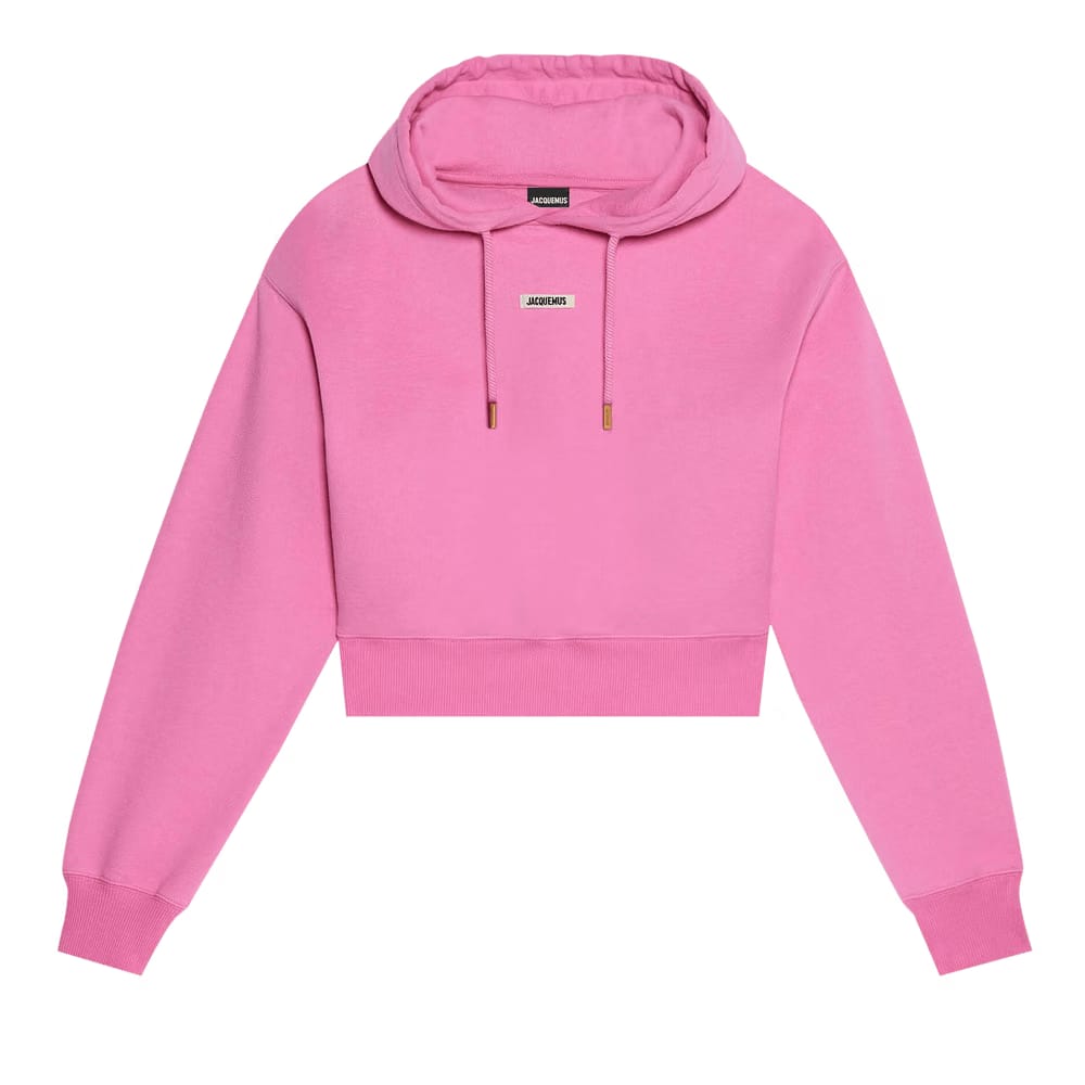 Jacquemus Le Hoodie Gros Grain Pink