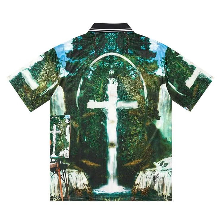 Supreme x Tadanori Yokoo Soccer Jersey Green