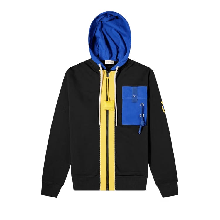 Moncler Genius Sweatshirt With Hood Night Blue