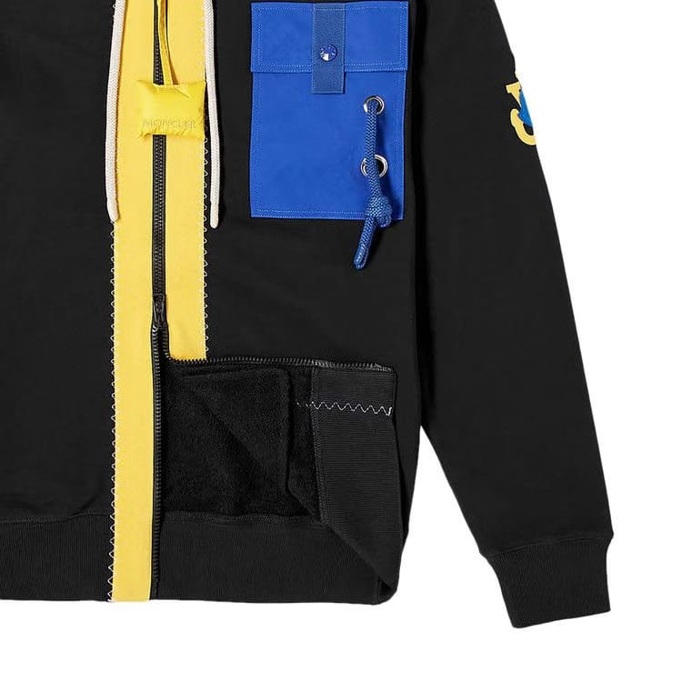 Moncler Genius Sweatshirt With Hood Night Blue