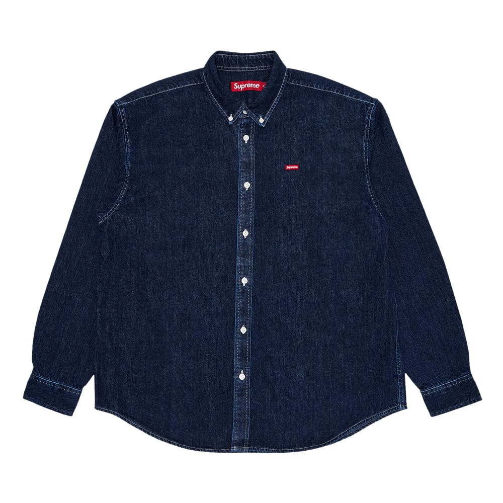 Supreme Small Box Shirt Rinsed Denim