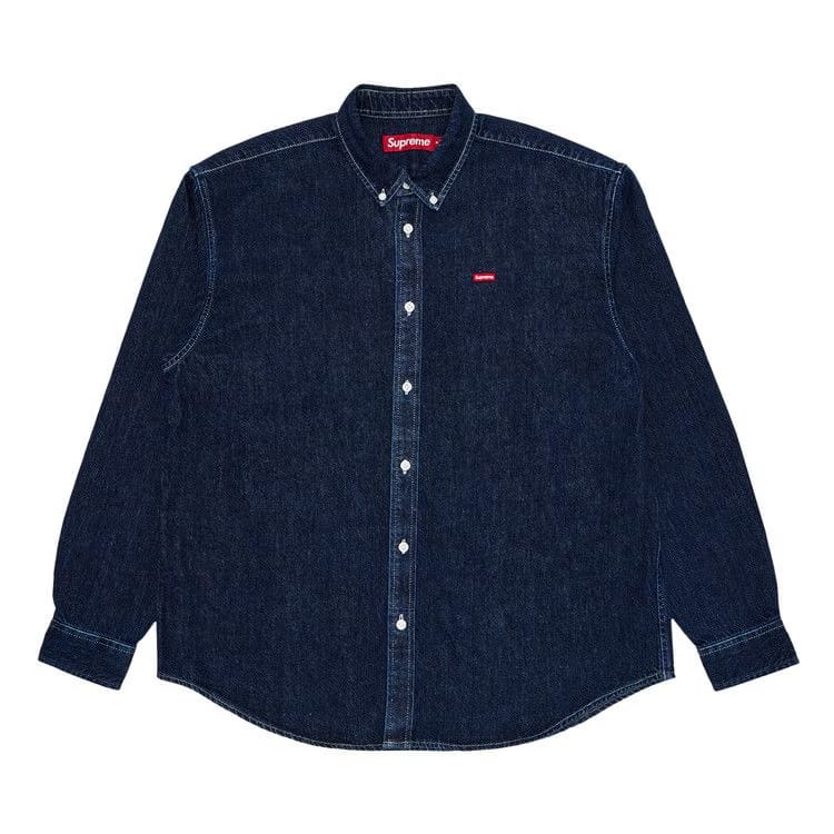 Supreme Small Box Shirt Rinsed Denim