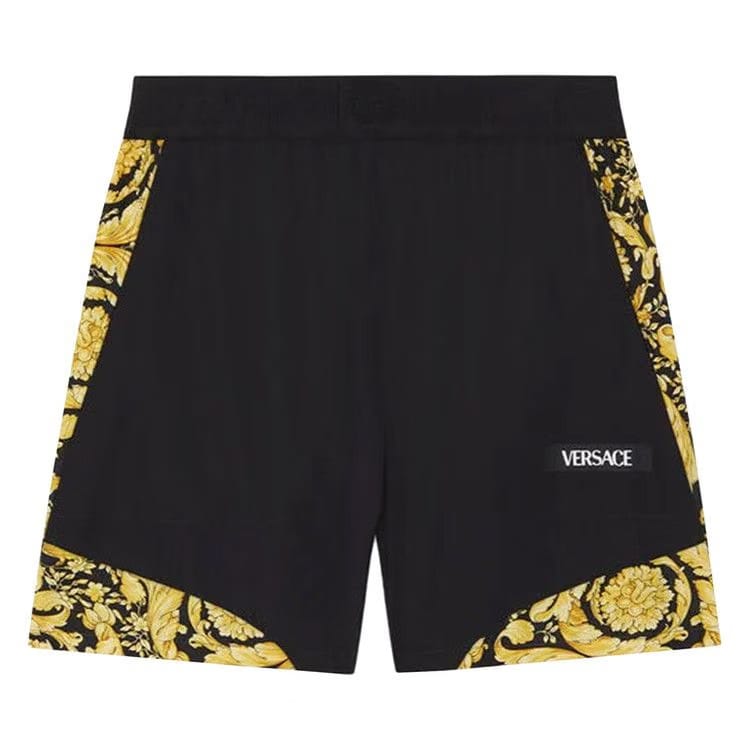 Versace Barocco Shorts Black/Gold