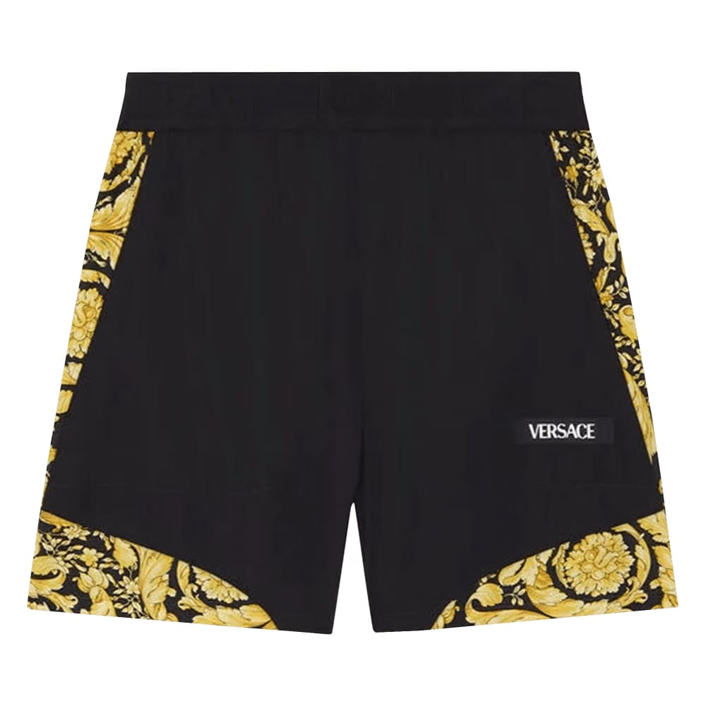 Versace Barocco Shorts Black/Gold