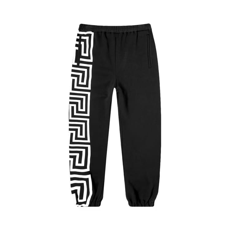 Versace Greca Sweatpants Black/White