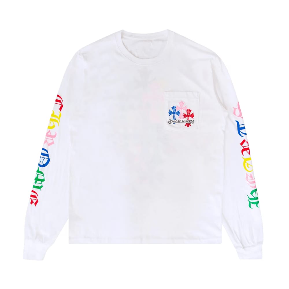 Chrome Hearts Multicolor Long-Sleeve White