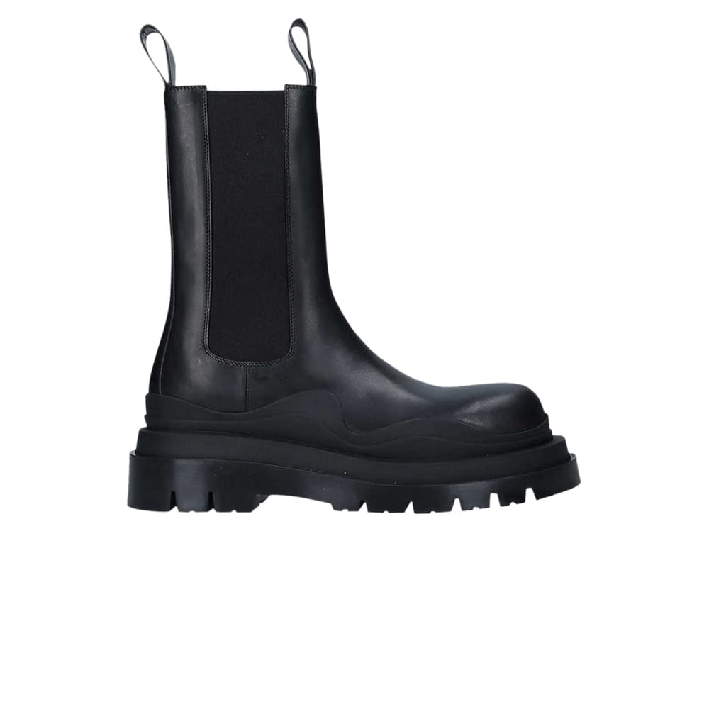 Bottega Veneta Tire Boot Triple Black