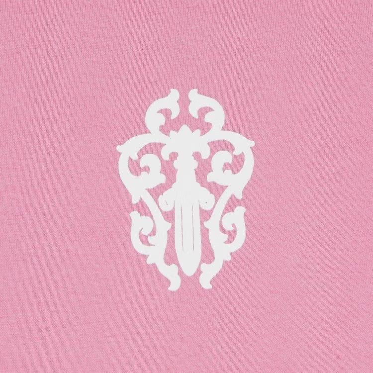 Chrome Hearts Dagger Long-Sleeve T-Shirt Pink